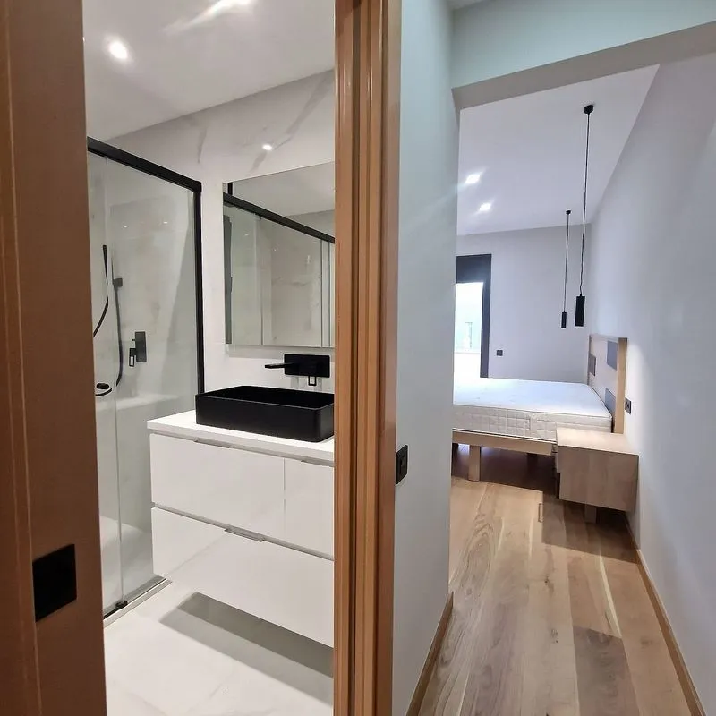 Salles de bain - Apartment with Terrace on Avenida Diagonal