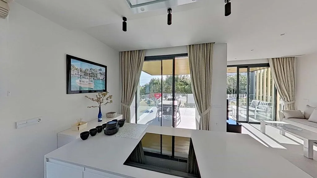 Cuisine - Modern Apartment with Terrace in Golf Resort
