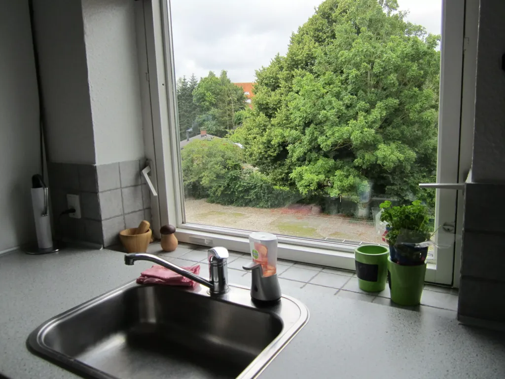 Köök - Charming 3-Room Flat in Aabenraa