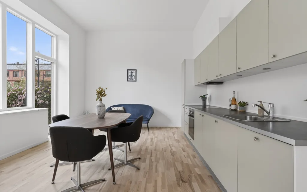 Cuisine - Apartment with Garden in Valby