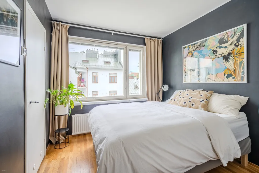 Camere da letto - Apartment with Balcony in Helsinki's Punavuori