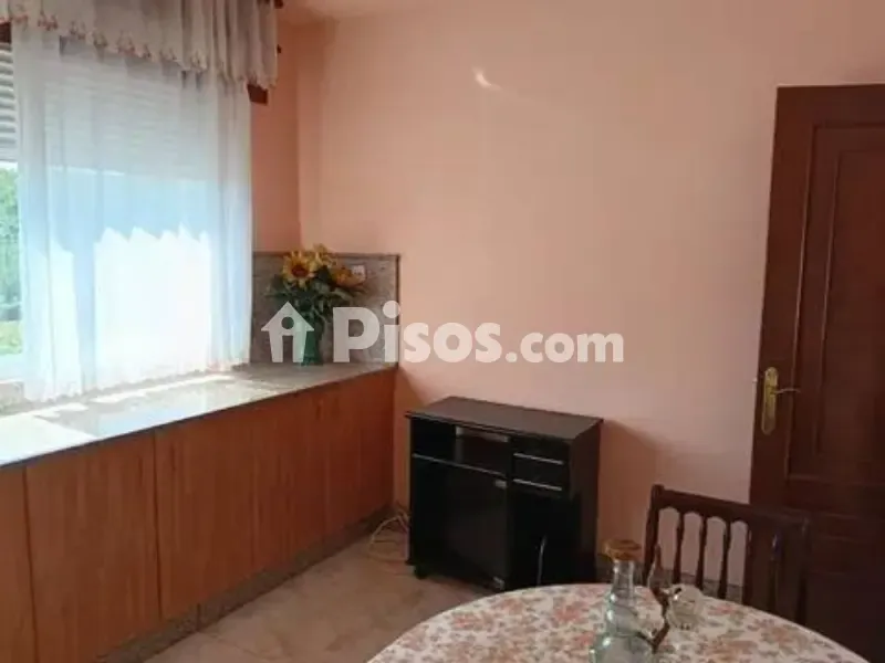 Köök - Chalet with Garden in Coirós de Arriba
