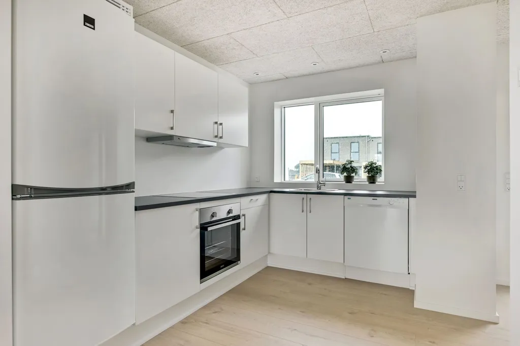 Cuisine - Terraced House with Balcony in Silkeborg