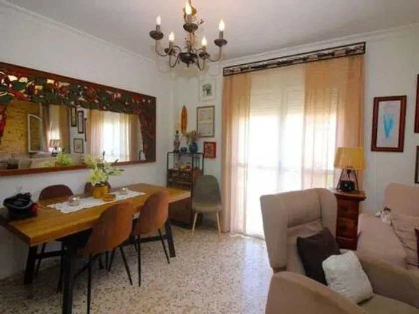 Dining Room - Terraced House with Ocean View in Tarifa