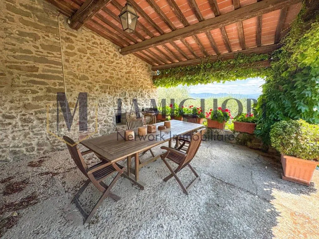Terrasse - Rustic Villa with Olive Grove in Serravalle Pistoiese
