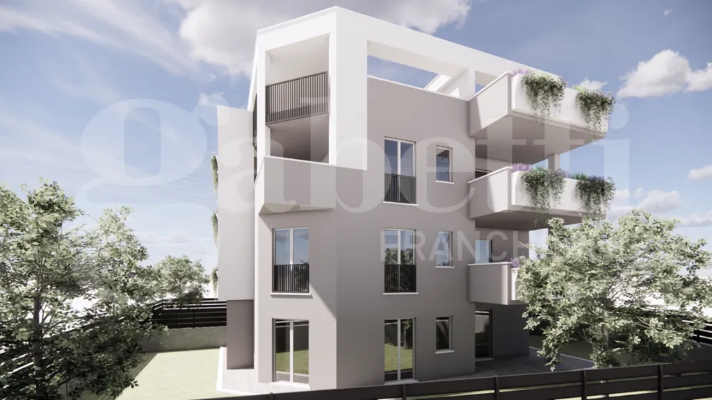 Contemporary Apartment with Garden in Frattocchie