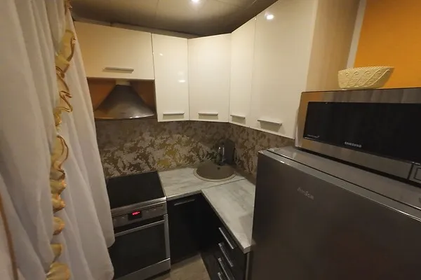 Cucina - 3-Bedroom Flat with Central Heating in Valga
