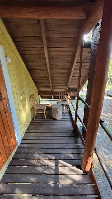 Terrasse - Cottage with Forest Plot in Vesilahden Koskenkylä
