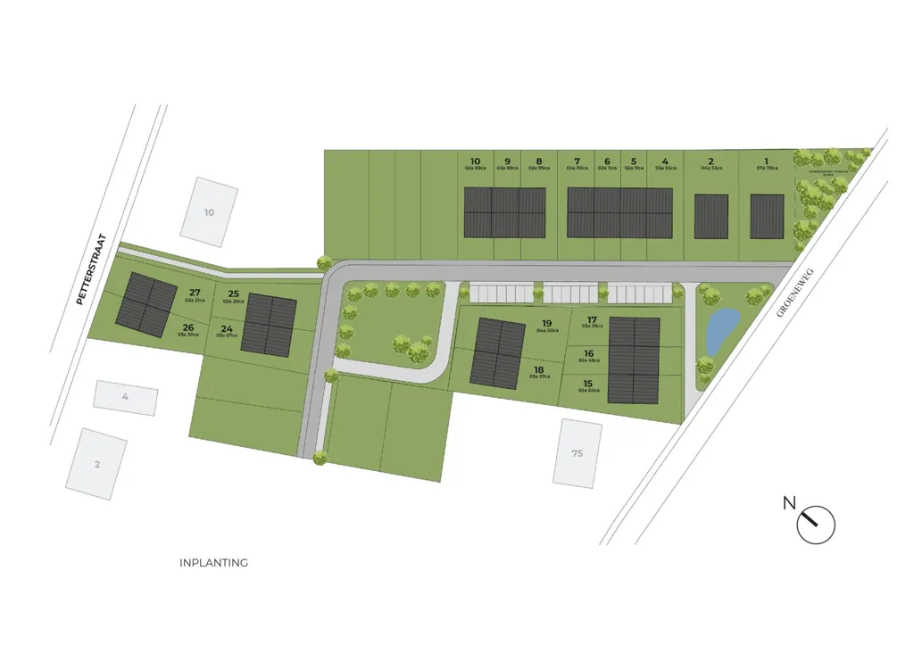 Plan - Maison Neuve 4 Façades dans Le Chêne à Affligem