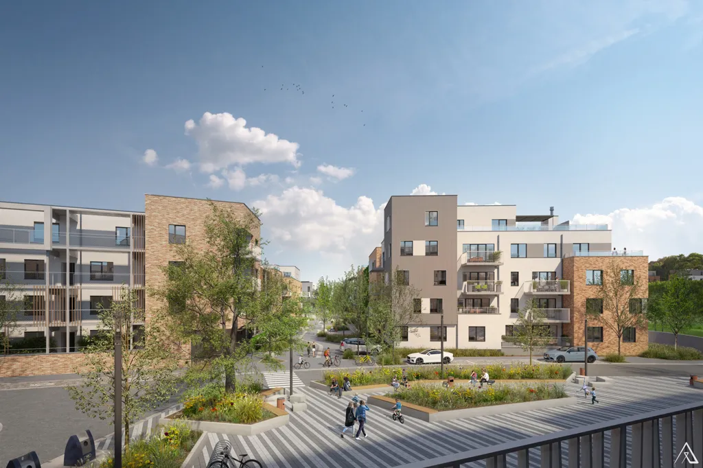 Energy-Efficient Apartments with Views in Court-Saint-Etienne