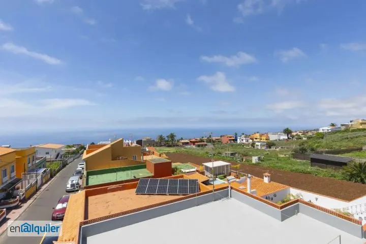 Terrasse - Furnished Apartment with Teide Views in Tacoronte