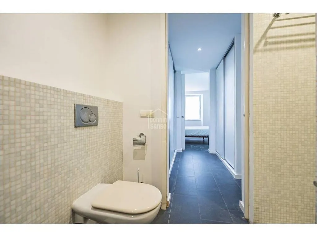 Salles de bain - Apartment with Patio in Central Mahón