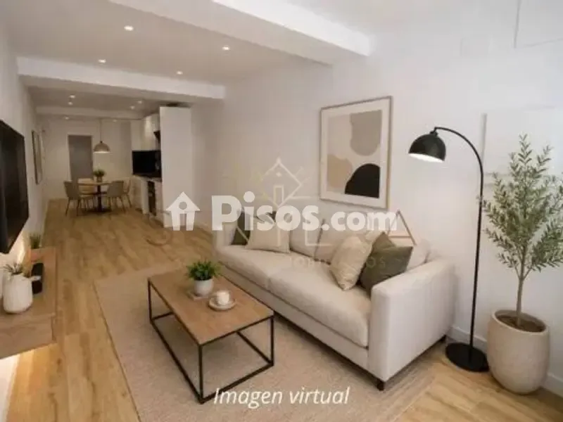 Séjour - Modern Flat with Terrace in Patraix, Valencia