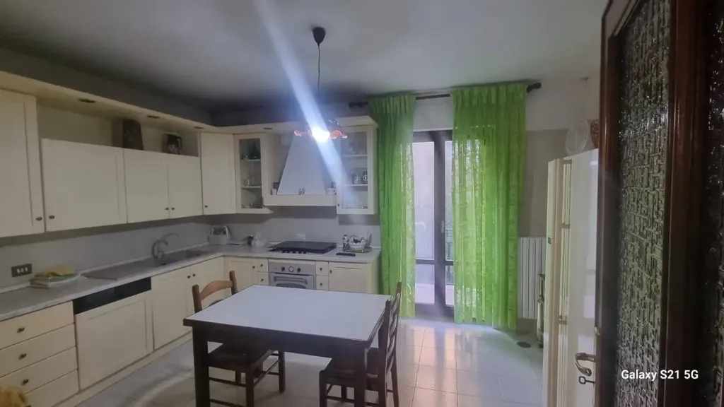Cuisine - Spacious Apartment with Panoramic View in Chiusano Di San Domenico
