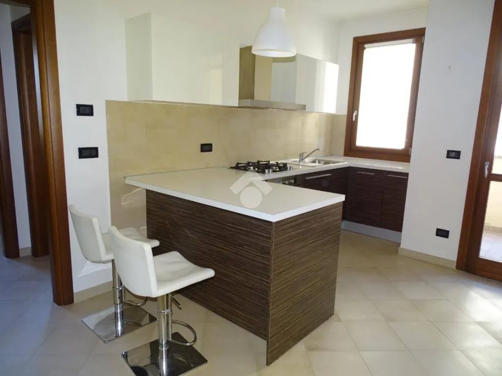 Köök - Modern Flat with Balcony in Cento