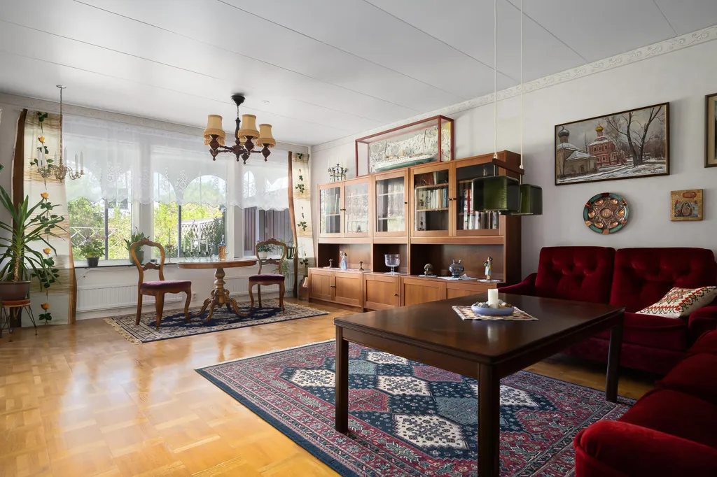 Séjour - Charming 1½-Floor House with Garden in Nynäshamn