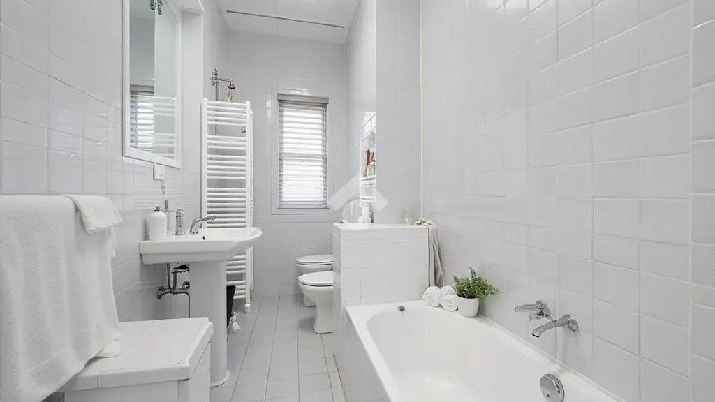 Salles de bain - 4-Bedroom Apartment with Balcony in Palermo