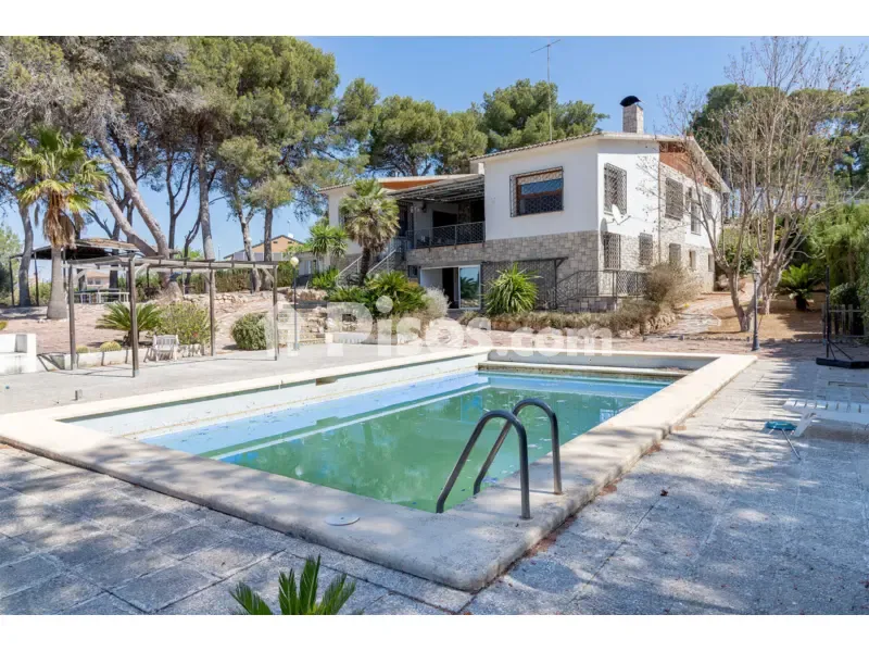 Piscine - Rustic Villa with Pool in Godelleta