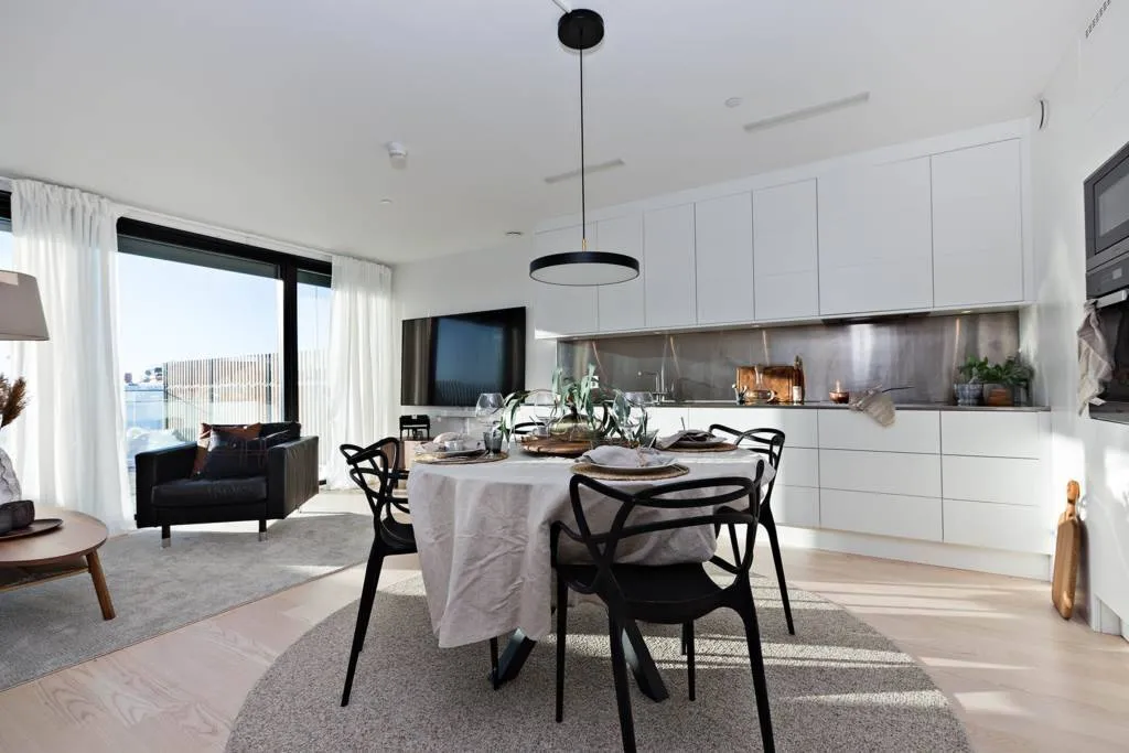 Salle à manger - Penthouse with Terrace in Umeå