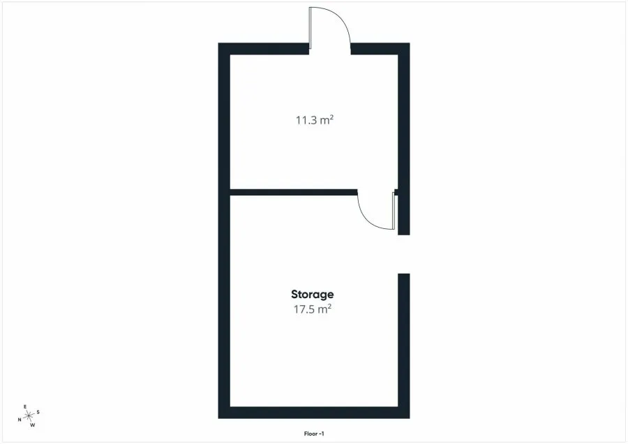 Floor Plan - Terraced House with Garden in Kopstal