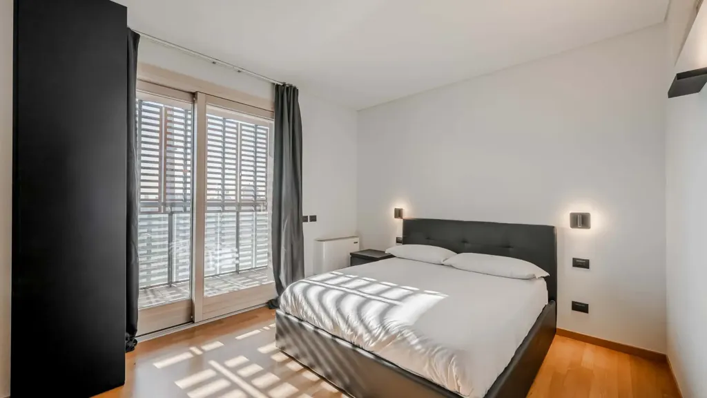 Chambres - Apartment with City View and Pool in Milan