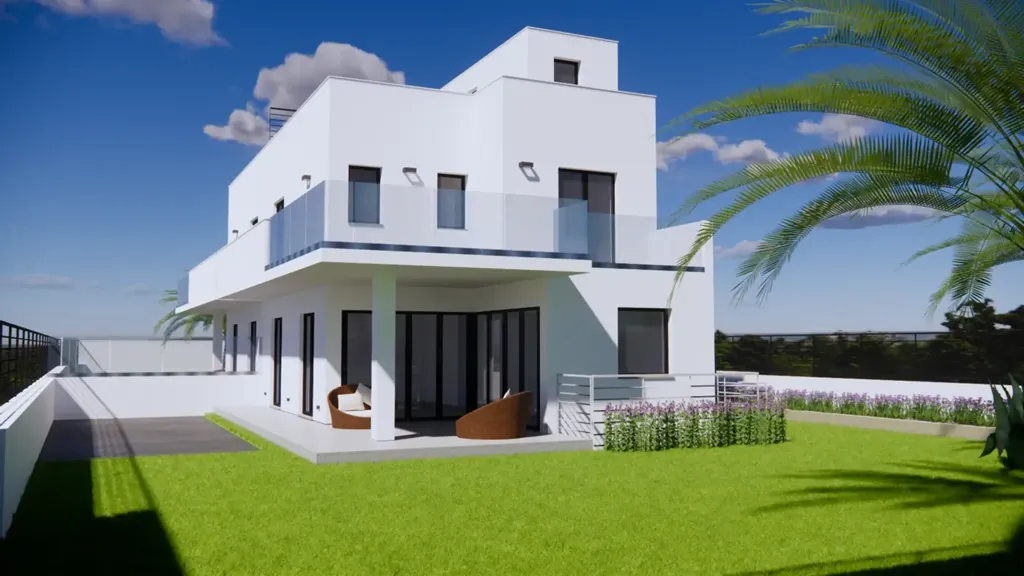 New Villa with Private Garden in Palermo