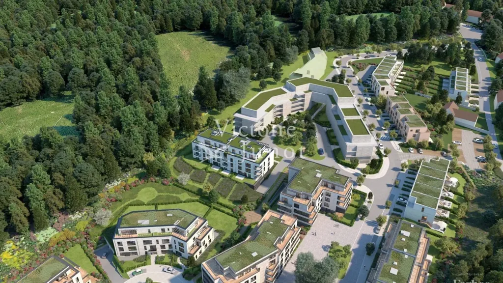 Õhuvaade - Apartment with Terrace in Uccle