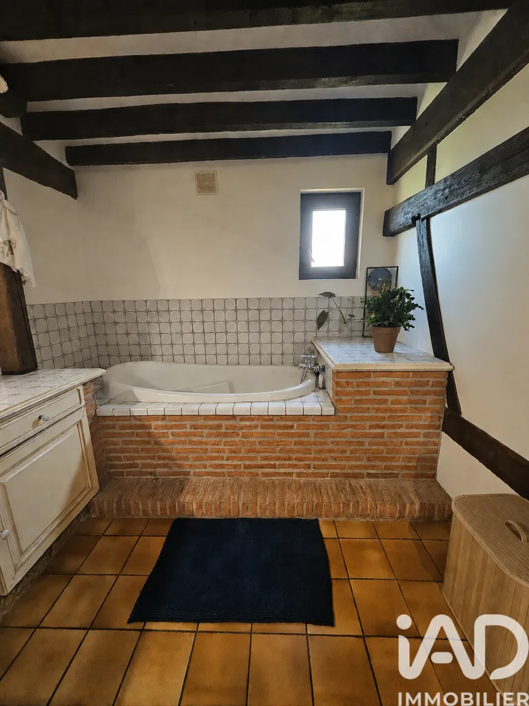 Salles de bain - Longère Charmante avec Jardin à Bosc-Édeline