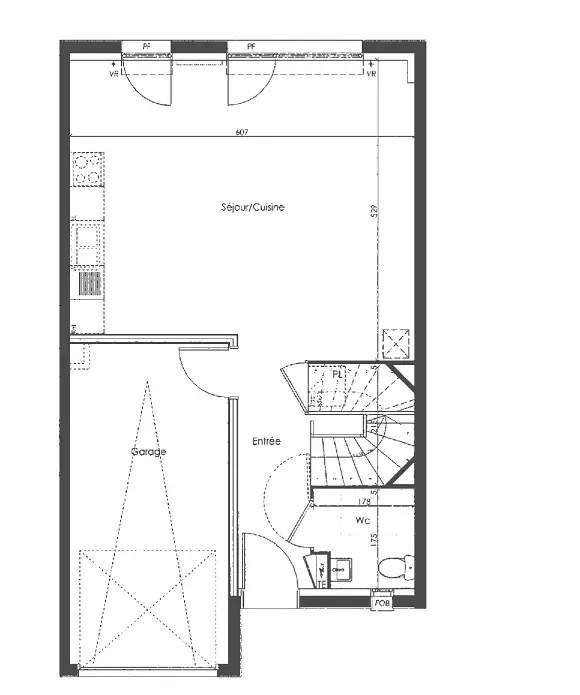 4-room house in Pompignac