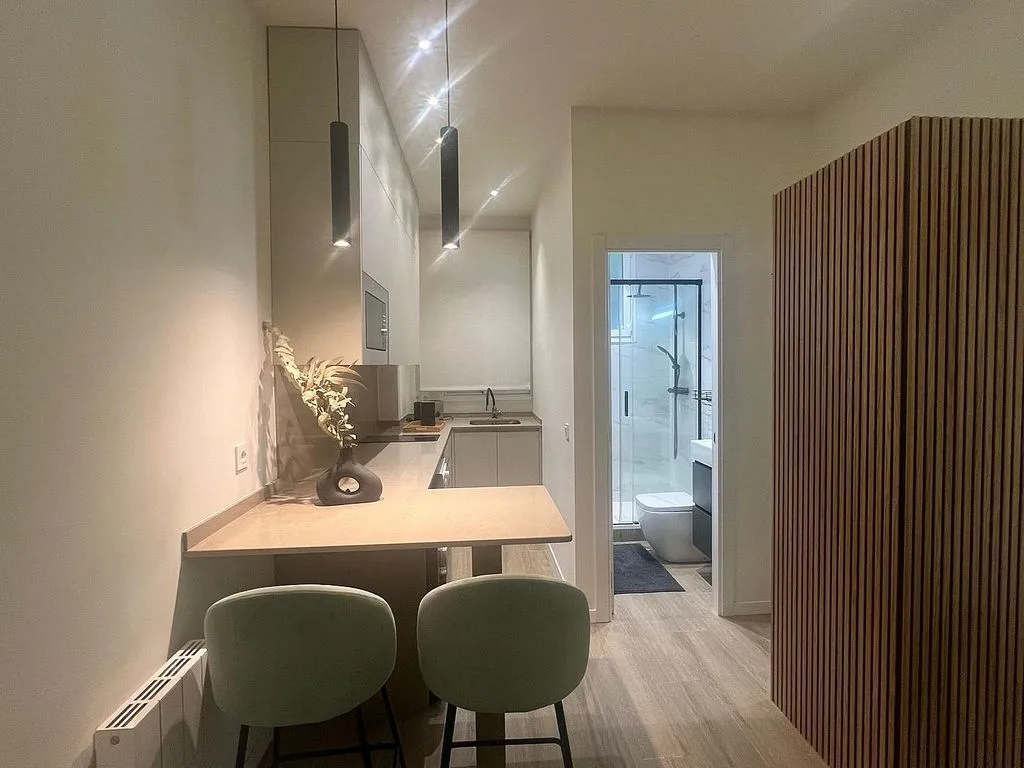 Kitchen - Amueblado Flat near Retiro Park, Madrid