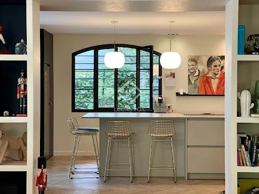 Cuisine - Villa Rénovée avec Piscine aux Acreaux de Montpellier