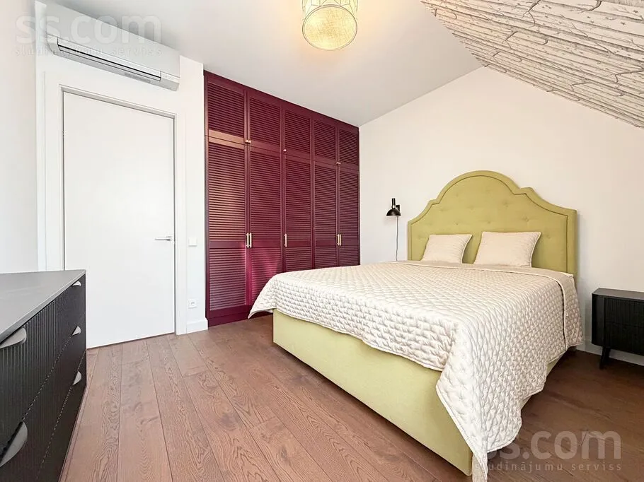 Chambres - Luxury 4-Bedroom Apartment with Balcony in Riga Centre