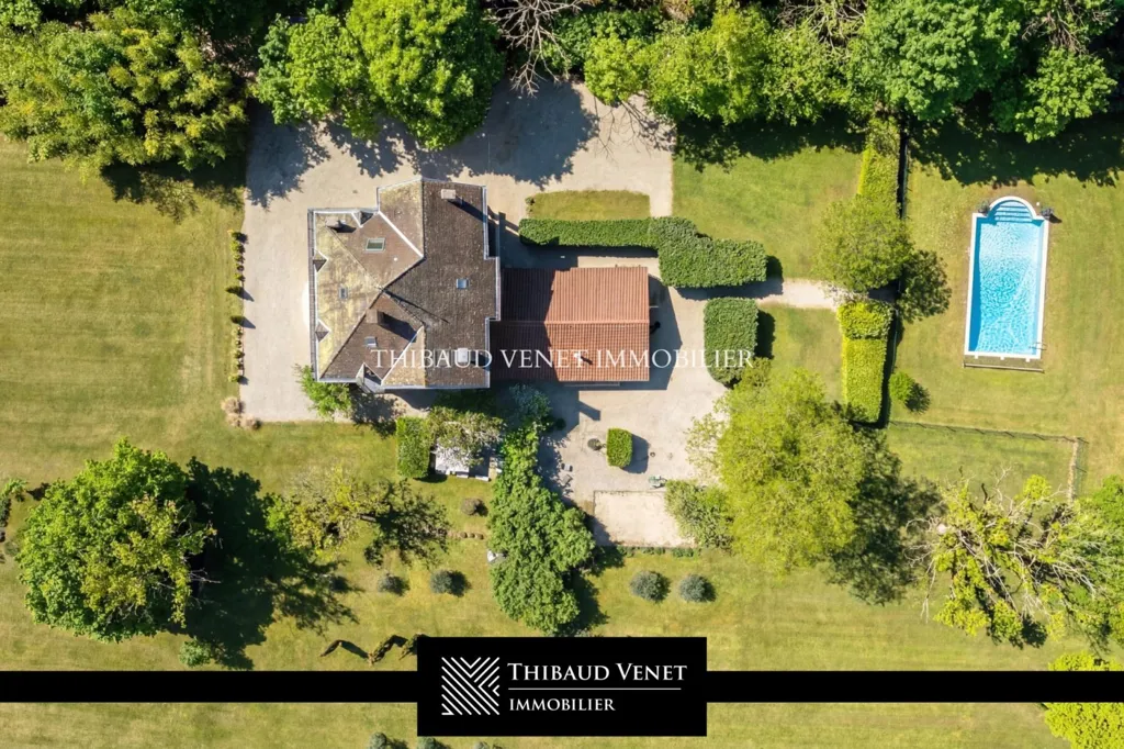 Õhuvaade - Maison de Maître with Garden in Bugey