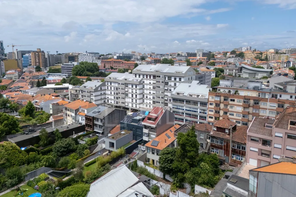 Vue aérienne - T1 Apartment with Balcony in Porto