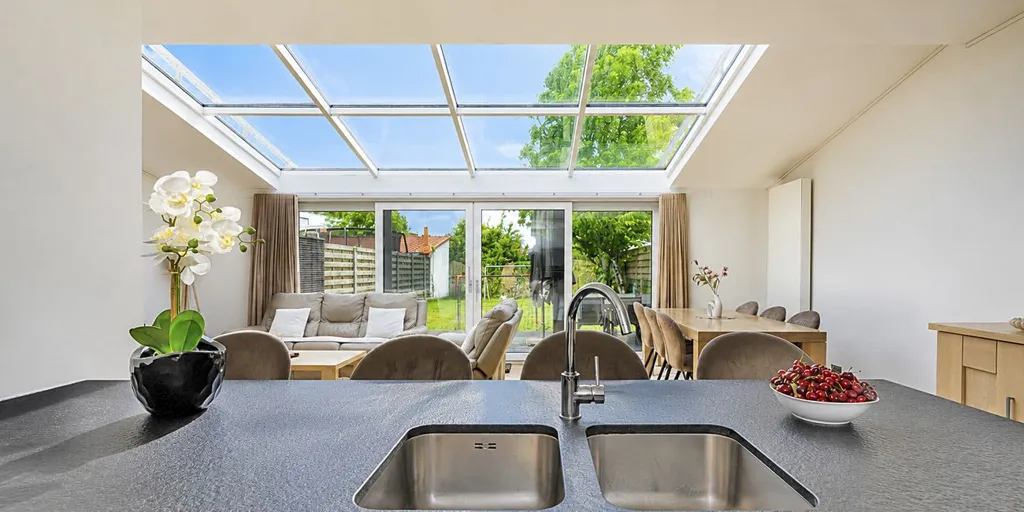 Kitchen - Renovated House with Garden in Sint-Michiels