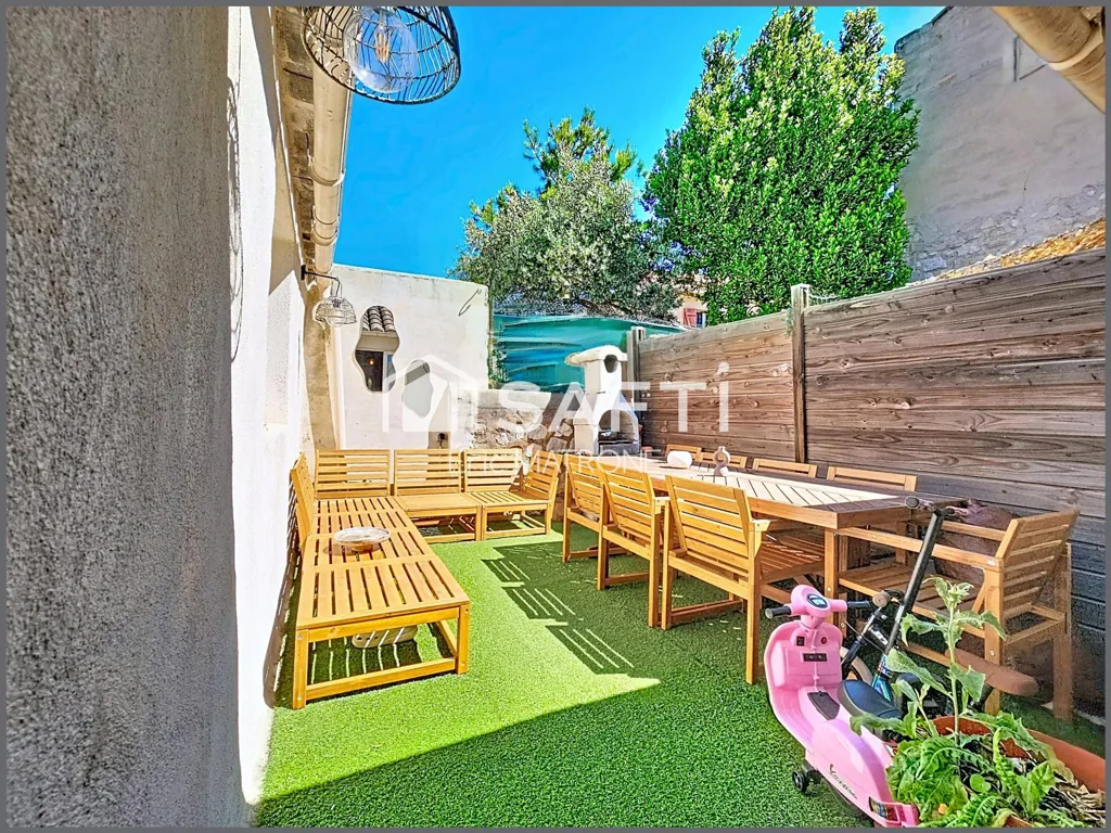 Garden - Charming Maison with Garden in Marseille 11th