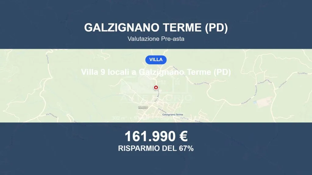 Villa with Garden in Galzignano Terme