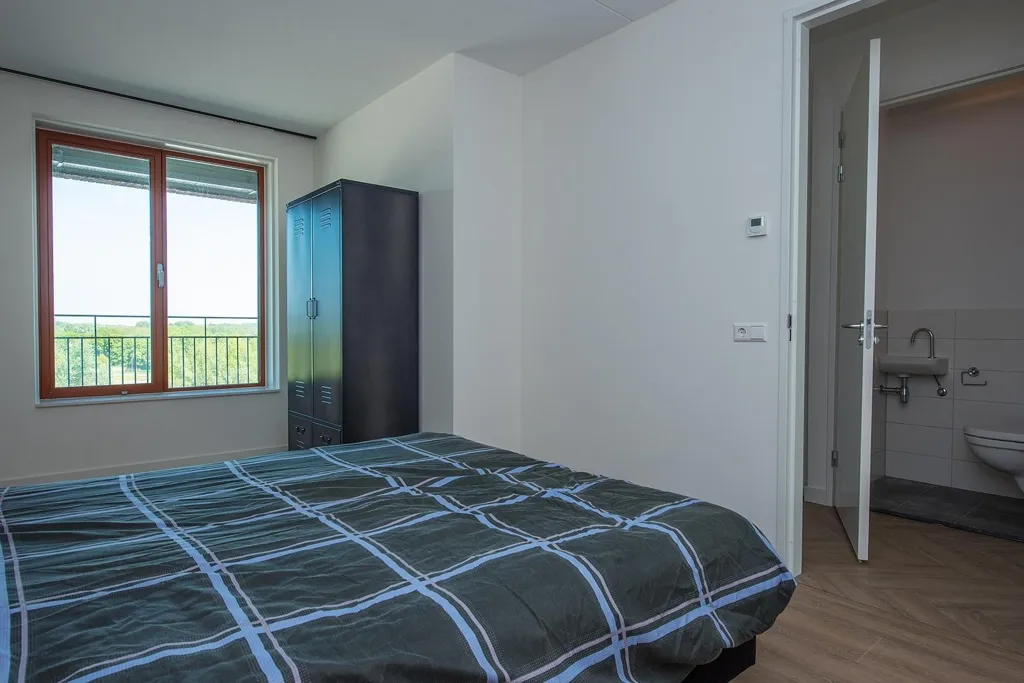 Bedrooms - Apartment with Harbour View in Lelystad
