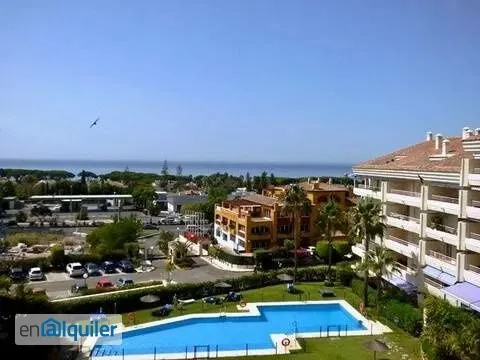 Pool - Apartment with Pool on Bulevar Ashmawi, Marbella