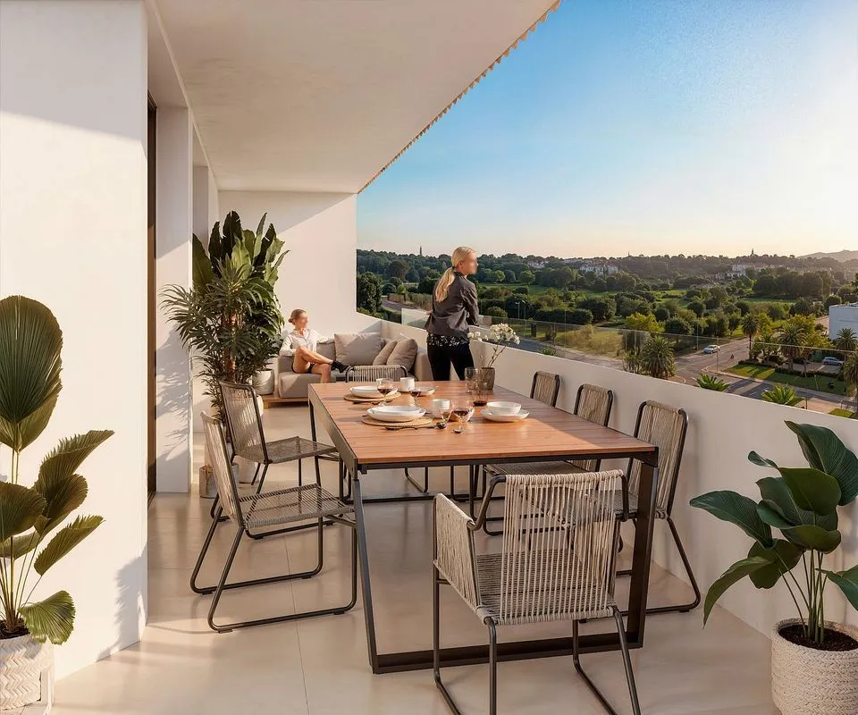 Terrasse - New Flat with Terrace in Rocafort