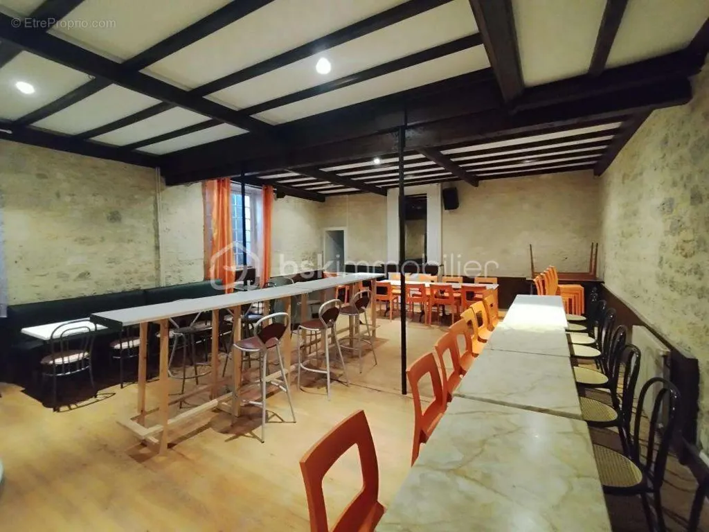 Dining Room - Rental Building with Bar-Restaurant in Nérac