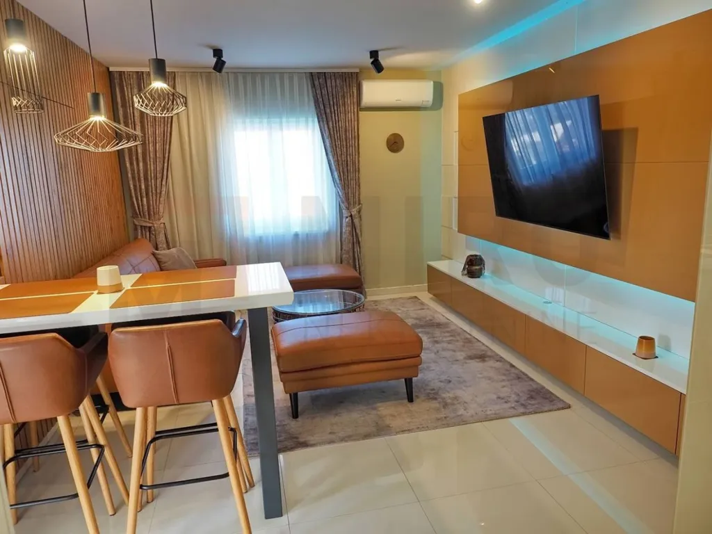 Séjour - Modern Apartment with Sea View in Malinska