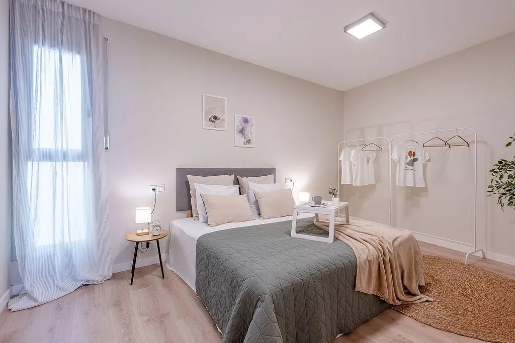 Chambres - Bright Apartment with Sea View in Mataró Centre