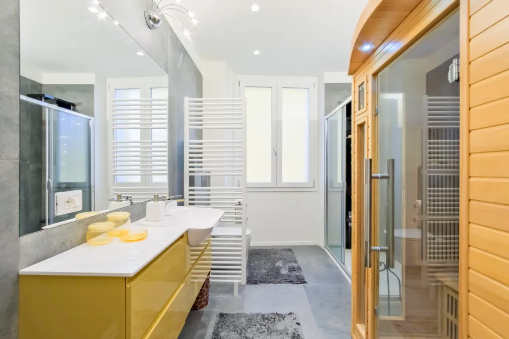 Salles de bain - Rustic Apartment with Historic View in Florence