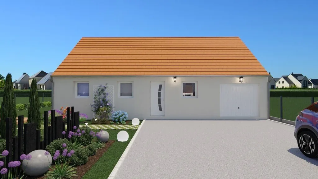 New House with Garage in Ouzouer-le-Marché