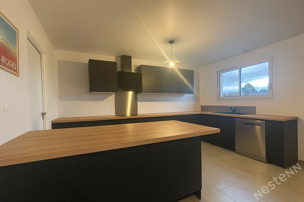 Cucina - New Flat-Plan House with Garden in Calm Area