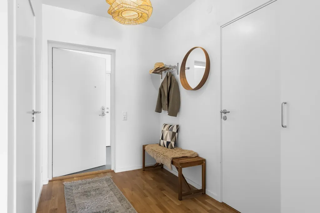 Entrée - Modern Flat with Terrace in Viken, Skåne
