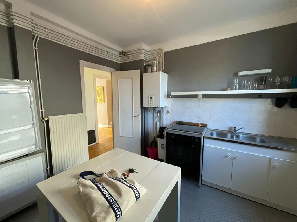 Kitchen - 2-Bedroom Apartment with South-West View in Brest