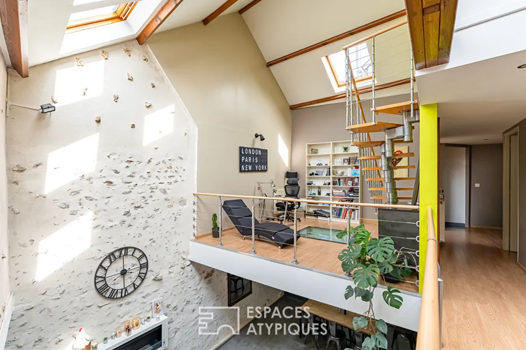 Elutuba - Renovated Loft in Quiet Orgeval