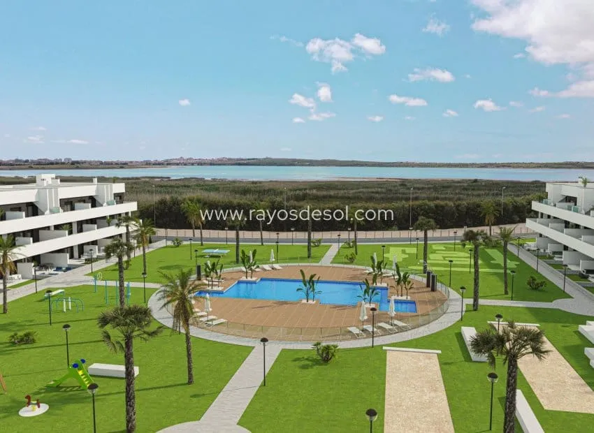 Aed - New Build Apartment with Lagoon Views in El Raso